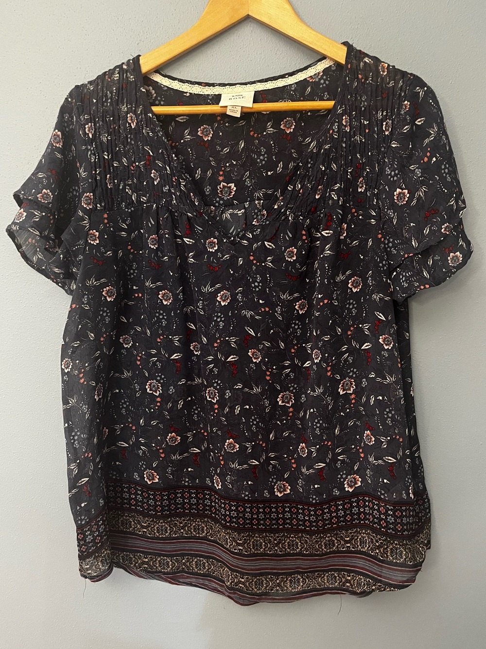 Knox Rose Sheer Blouse